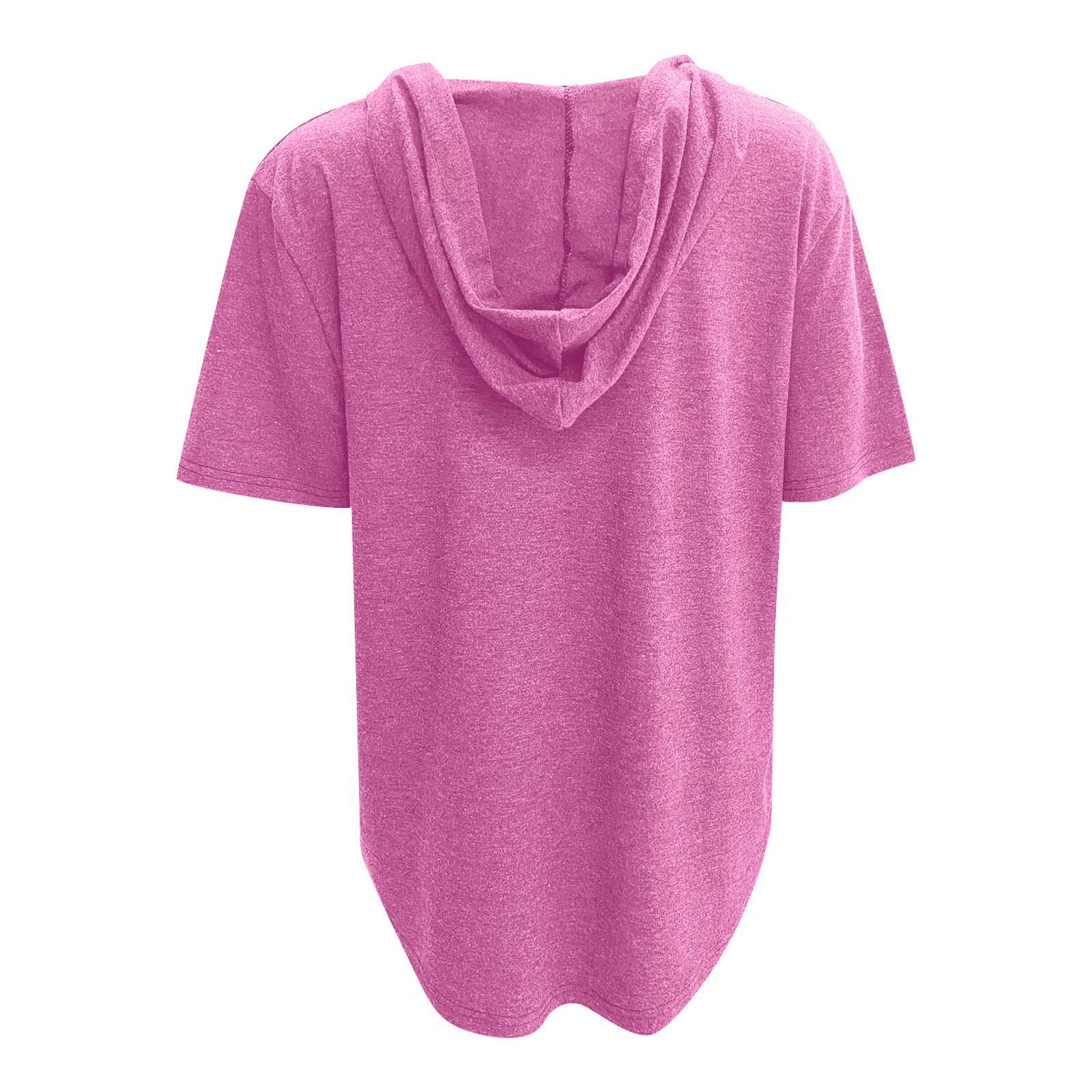 thumbnail image 4 of Sudadera con capucha para mujer - Top informal de manga larga y cuello en V, 4 of 5